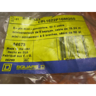 Square D CBL1622P16MQ50 Cordset 50 Ft Cable 84673
