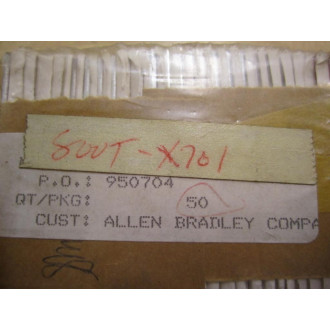 Allen Bradley 800T-X701 Blank Legend Plate 800TX701 (Pack of 50)