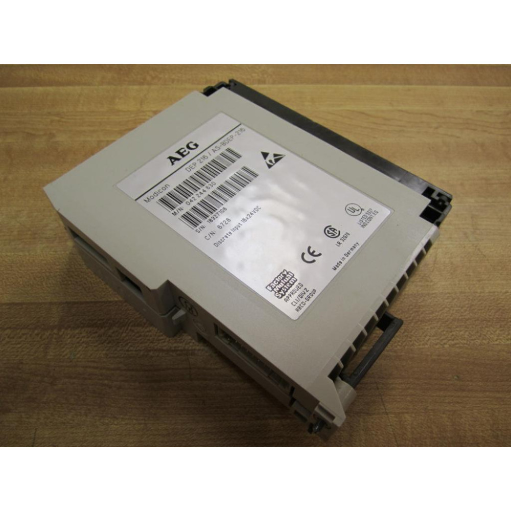 AEG DEP 216AS-BDEP-216 Modicon Input Module DEP216ASBDEP216 - Used