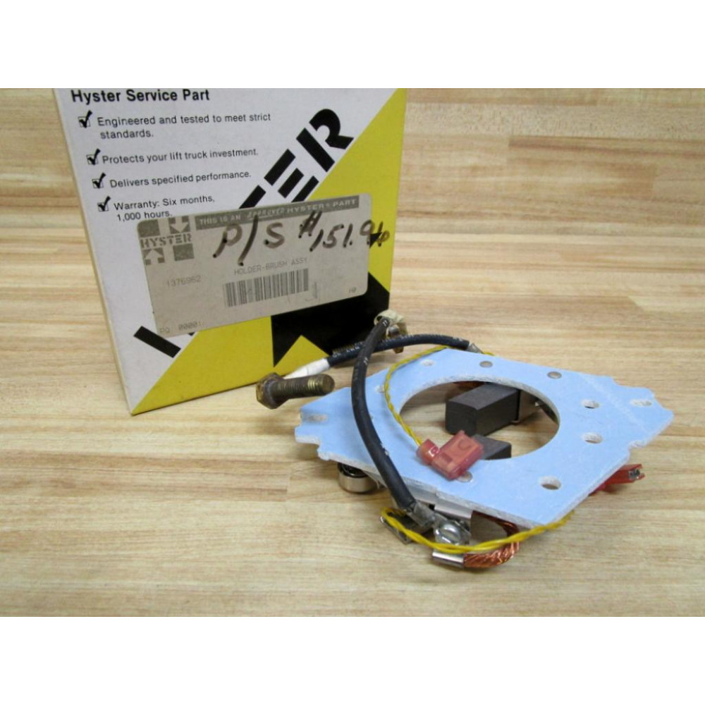 Hyster 1376962 Brush Holder Assembly HY-1376962