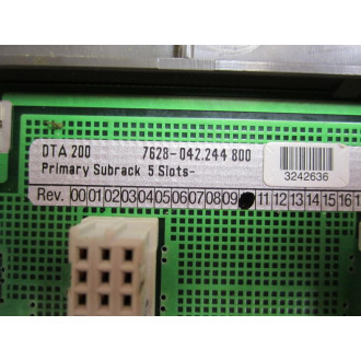 AEG DTA 200 5-Slot Primary Subrack Rev. 10 - Used
