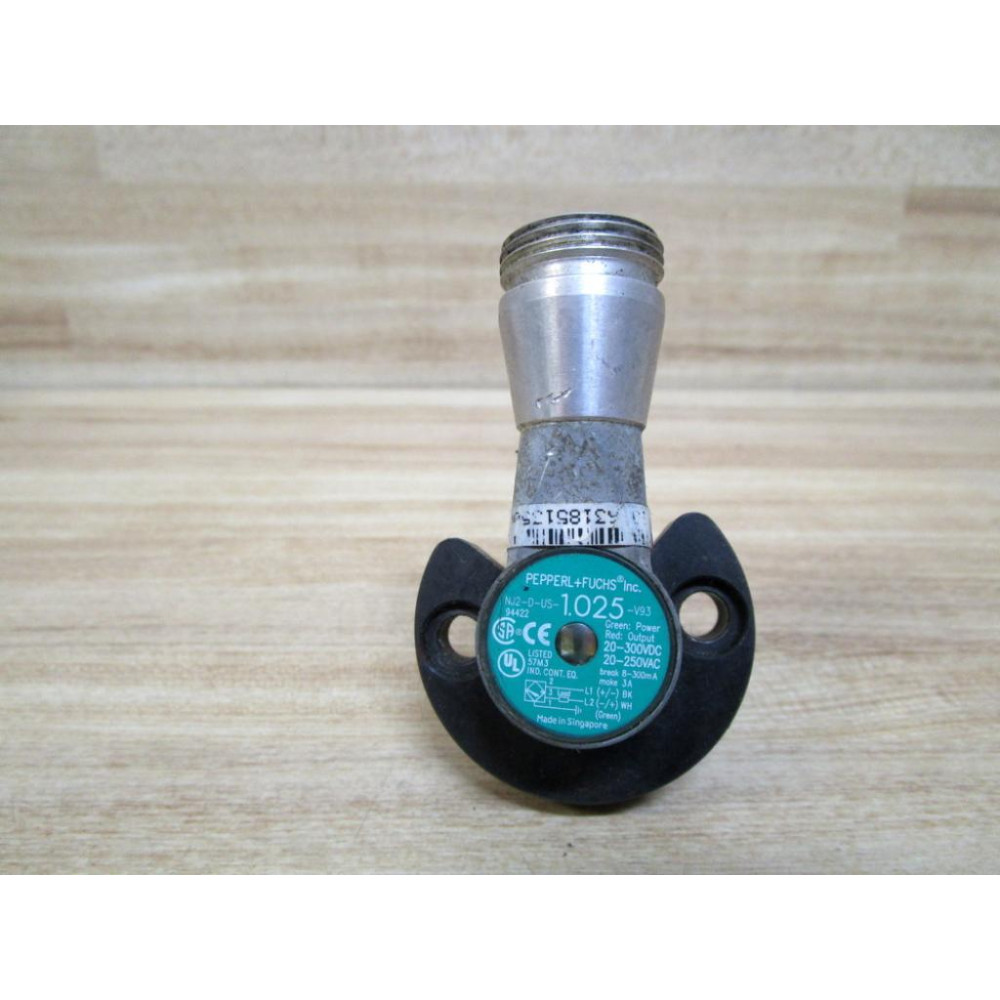 Pepperl + Fuchs NJ2-D-US-1.025-V93 Sensor NJ2DUS1025V93 - Used