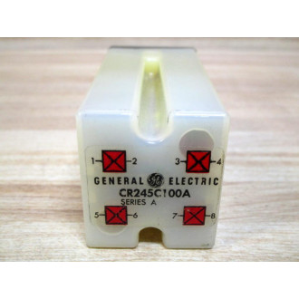 General Electric CR245C100A Static Control Logic Element Relay - New No Box