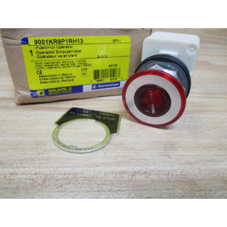 Square D 9001-KR9P1RH13 Pushbutton