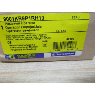 Square D 9001-KR9P1RH13 Pushbutton