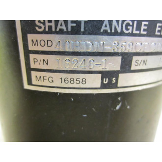 Sequential Information Systems 16246-1 Encoder 16858 40HDN-359CBCD-B5VH - Used