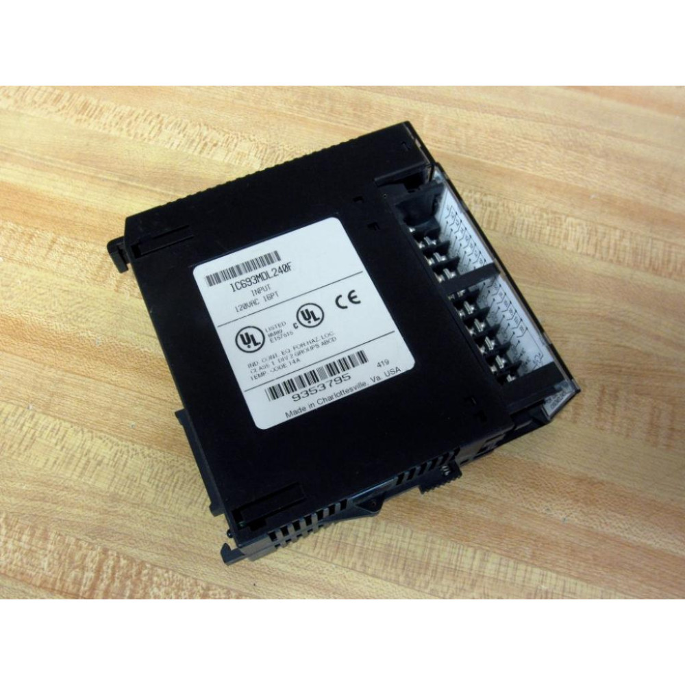 General Electric IC693MDL240F Input Module - Used