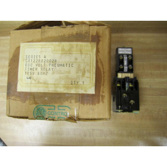 General Electric CR122B02002B Timer Relay CR122B020**B