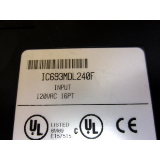 General Electric IC693MDL240F Input Module - Used