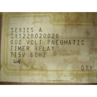 General Electric CR122B02002B Timer Relay CR122B020**B
