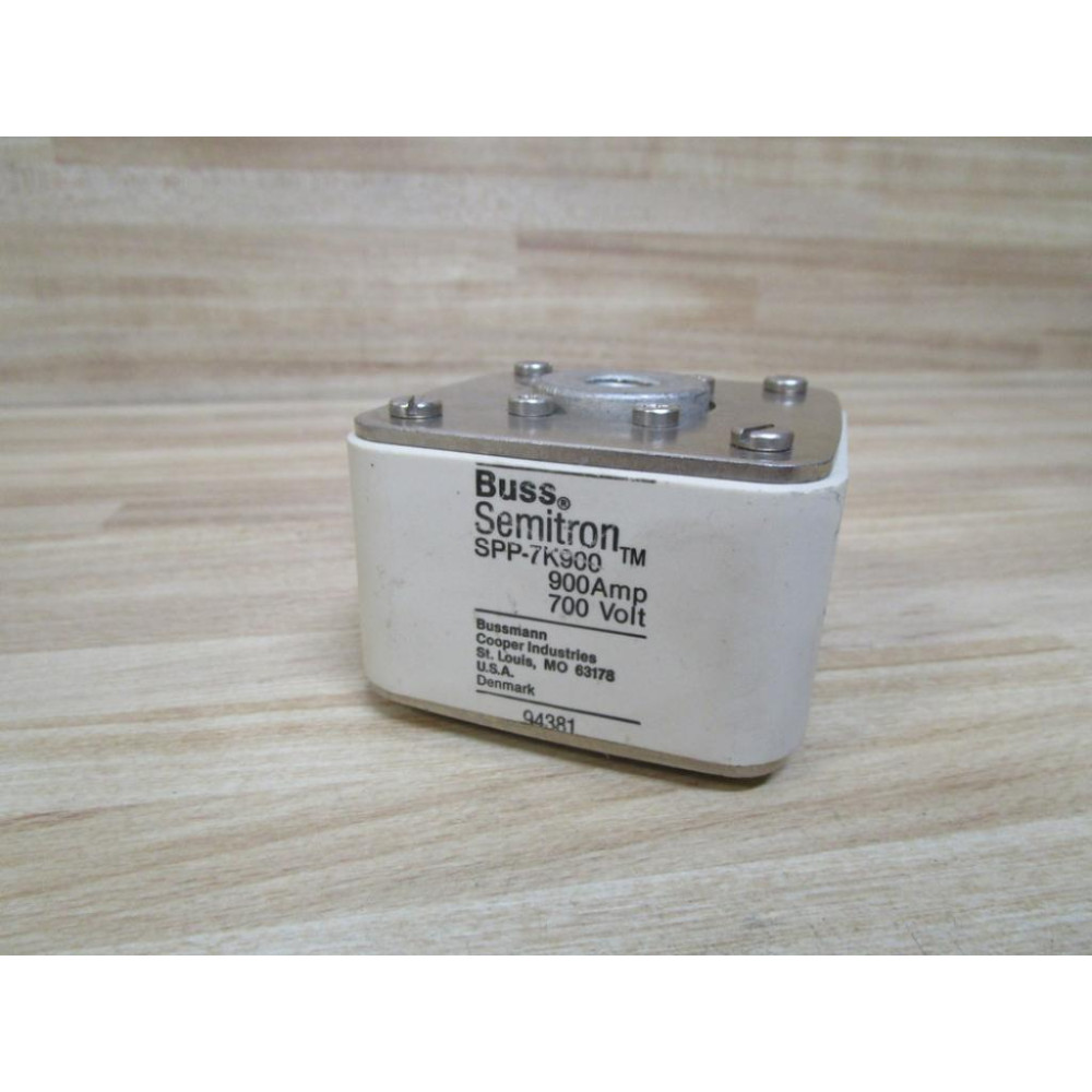 Bussmann SPP-7K900 Fuse SPP7K900 - Used