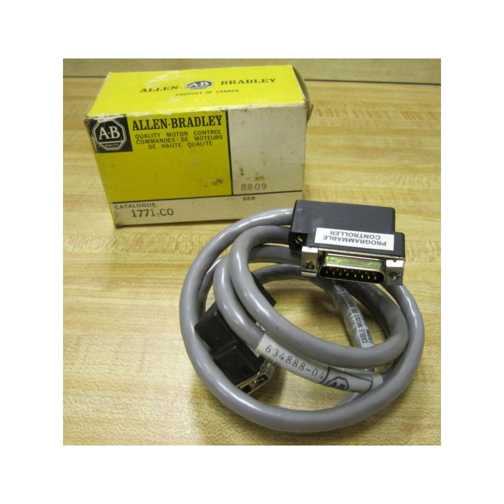 Allen Bradley 1771-CO Cable For PLC-2 Processor 1771-C0