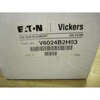 Vickers V6024B2H03 Filter Element