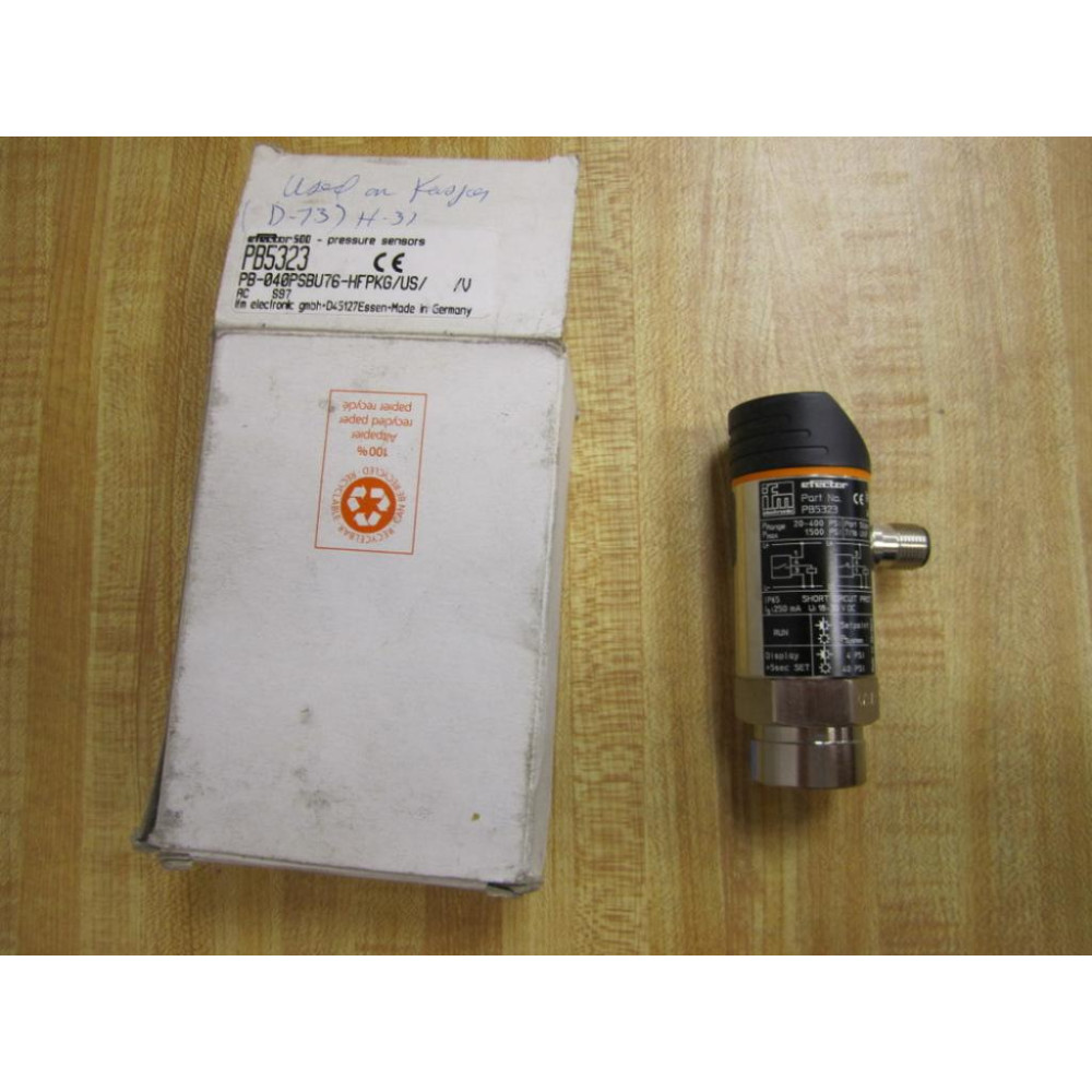 IFM Efector PB5323 Sensor PB-040PSBU76-HFPKGUS V