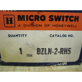 Micro Switch BZLN-2-RH5 Honeywell Snap Switch Roller Lever BZLN2RH5