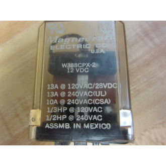 Magnecraft W388CPX-2-12V DC Relay W388CPX-2 - Used