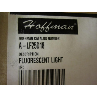 Hoffman A-LF25D18 Fluorescent Light 71390