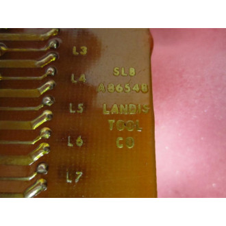 Landis Tool A86548 PC Board Signal Light Board - Used