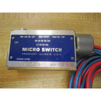 Micro Switch 1LN1-5-LH Honeywell Snap Switch 1LN15LH - New No Box