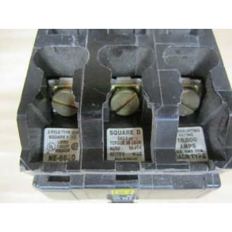 Square D QOB330 Circuit Breaker 30A 3 Pole (Pack of 2) - Used