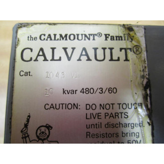 Myron Zucker 1043 VL Capacitor 10 Kvar 1043VL - Used