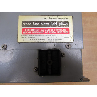Myron Zucker 1043 VL Capacitor 10 Kvar 1043VL - Used
