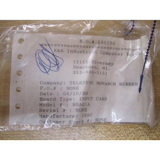 ISSC 90AR1A Input Module  90-AR1A - Refurbished
