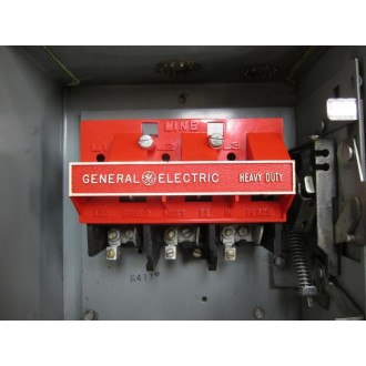 GE General Electric THN3361J Safety Switch Mod. 1 30 Amp 600 VAC - Used