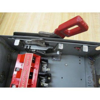GE General Electric THN3361J Safety Switch Mod. 1 30 Amp 600 VAC - Used
