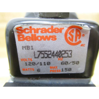 Schrader Bellows L7552440253 Solenoid Valve Broken Lens - Parts Only