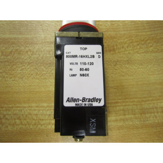 Allen Bradley 800MR-16HAL2BRA2 800MR16HAL2BRA2 Selector Switch Ser D