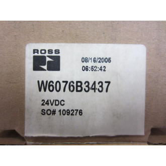 Ross W6076B3437 Solenoid Valve
