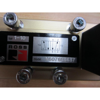 Ross W6076B3437 Solenoid Valve