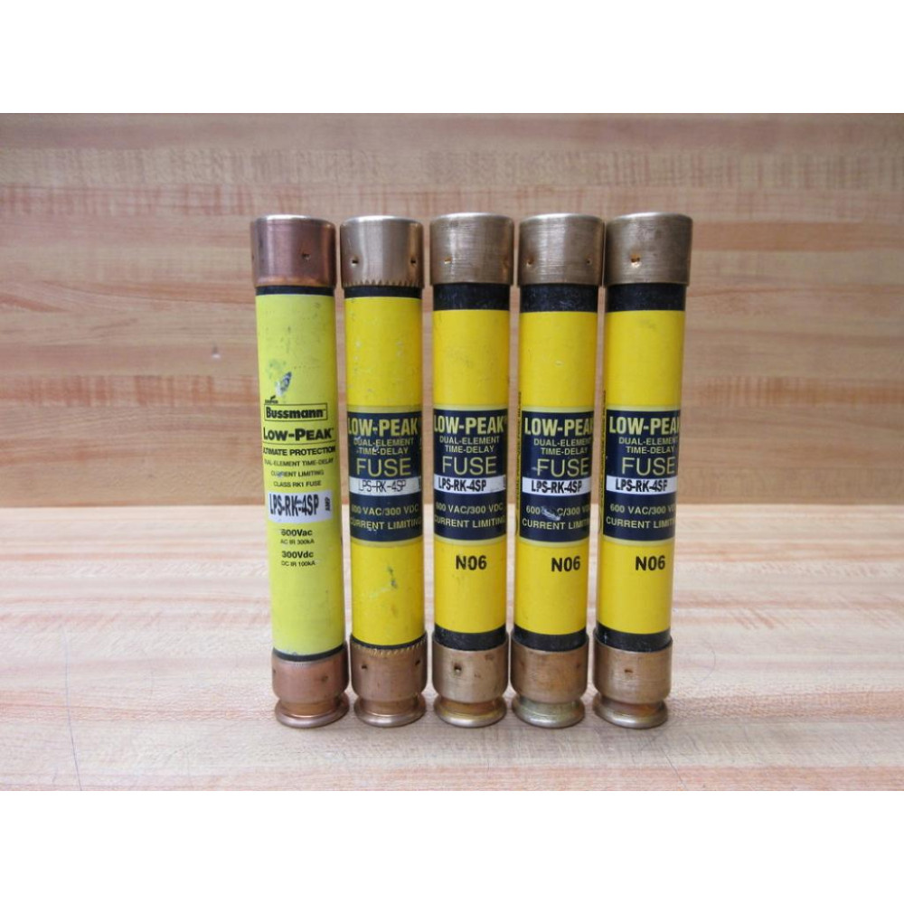 Buss LPS-RK-4SP Bussmann Fuse Cross Ref 1CL69 (Pack of 5) - New No Box