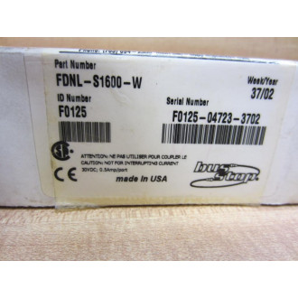 Turck FDNL-S1600-W Bus Interface FDNLS1600W F0125
