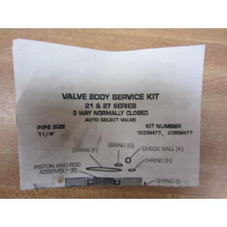 Ross 1224H77 Valve Body Service Kit 1-14"