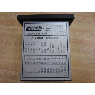 Cincinnati Electrosystems 4161 Display 7 Segment - Used