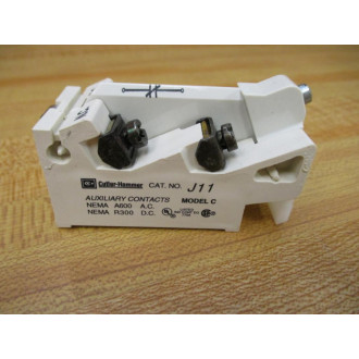 Cutler Hammer Eaton 9084A17G01 Auxiliary Contact J11