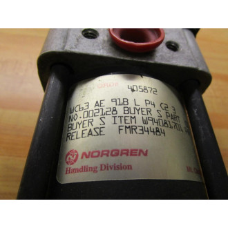 Norgren WC63 AE 91B L P4 C2 3 Cylinder WC63AE91BLP4C23 - Used