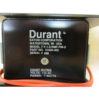 Durant 7-Y-1-3-RMF-PM-U 7Y13RMFPMU Electric Counter