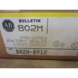 Allen Bradley 802M-BY12 Limit Switch 802MBY12