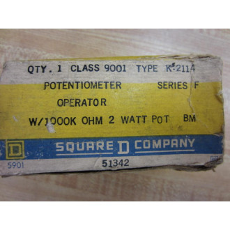 Square D 9001K2114 Potentiometer 9001K-2114