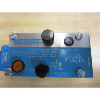 Vickers 02-138583 02138583 Valve DG4V-3-2A-M-FPBWL-B6-60 - New No Box