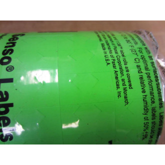 Paxar FG-151 FG151 000652 62 Rolls Of Labels - 2.5M Per Role 155M Total