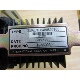 International Rectifier B59RC10M4BH80J105 Rectifier - Used
