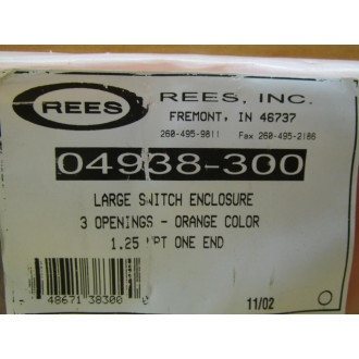 Rees 04938-300 Switch Enclosure 04938300