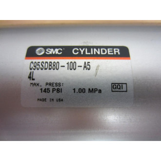 SMC C95SDB80-100-A54L Cylinder C95SDB80100A54L - New No Box