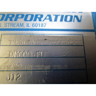 Autotech DM600-FLT IO Resolver Decoder  DM600FLT - Used