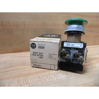Allen Bradley 800H-DK1A Pushbutton 800HDK1A WBezel