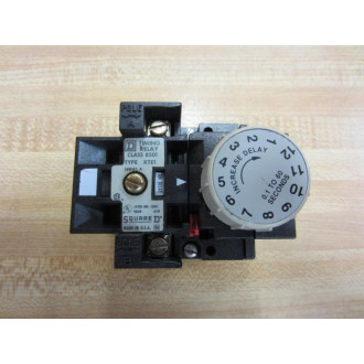 Square D 8501 XTE1 8501XTE1 Timing Relay Series A - Used